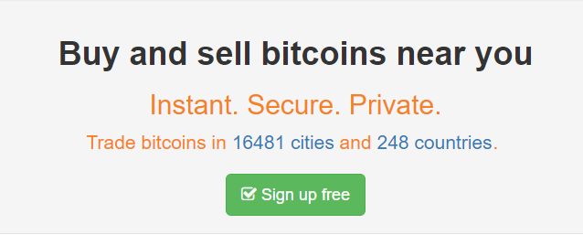 Buy Sell Bitcoins with LocalBitcoins